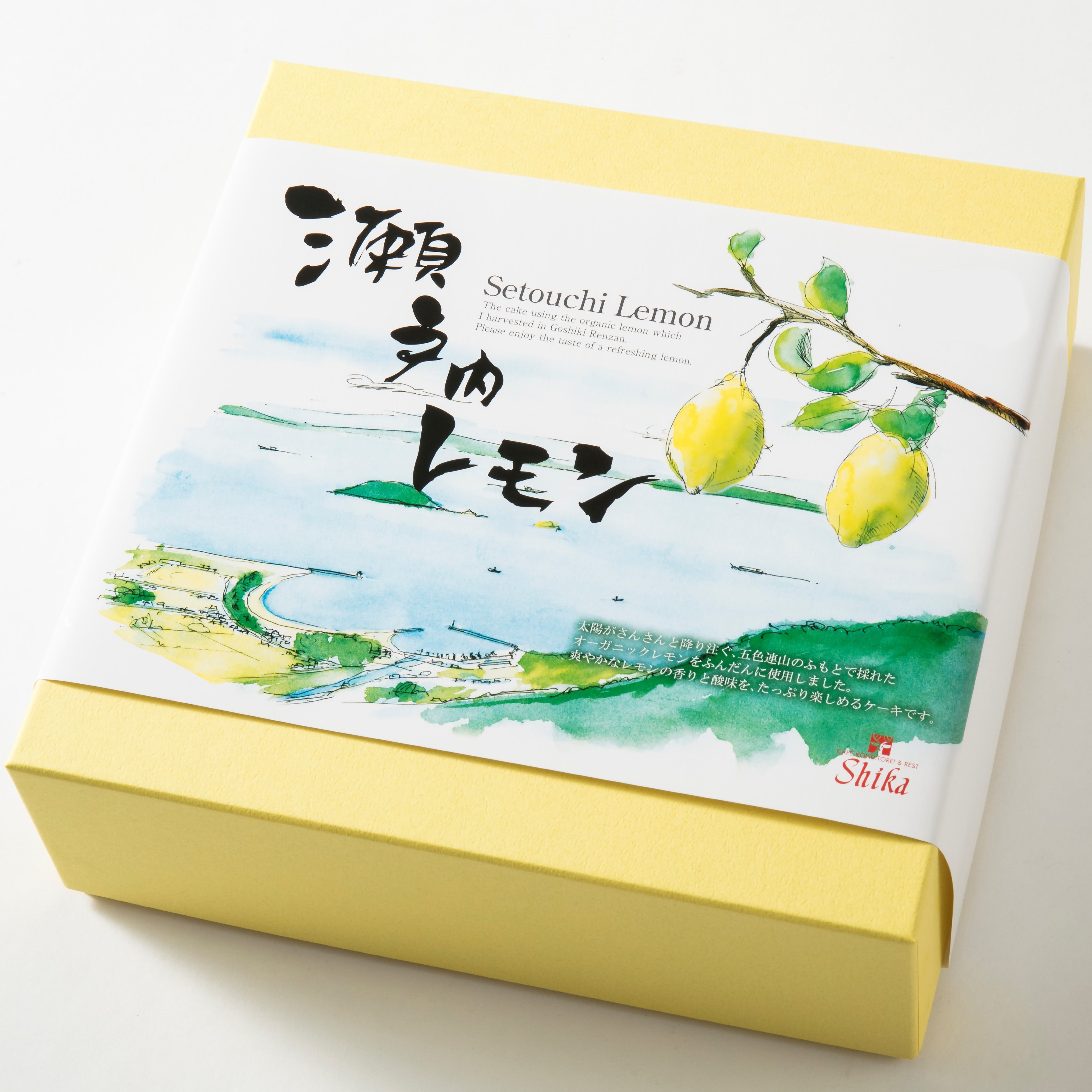 瀬戸内レモンケーキ（ホール）【配送】 | シカのお菓子-Shika Online