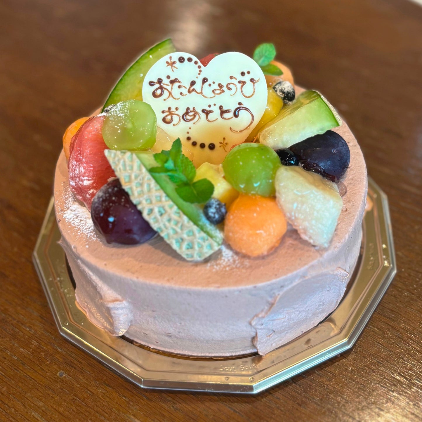 フルーツデコレーション（生チョコ）