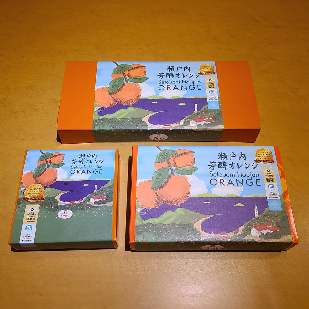 瀬戸内芳醇オレンジケーキ（小丸） | シカのお菓子-Shika Online Shop
